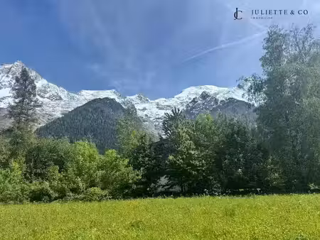 vente terrain à batir 440 m² à chamonix-mont-blanc (74400)  425 000 €