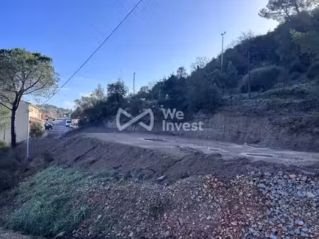 vidauban – terrain constructible 764 m² avec permis purgé