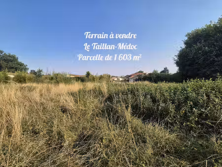 terrain à vendre le taillan-médoc