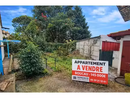 vente appartement 3 pièces 61 m² boucau (64340)