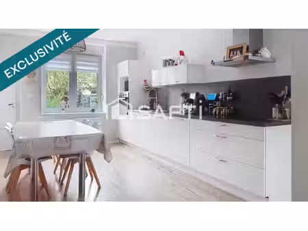 maison mitoyenne de 110m2 sur terrain clos de 320m2