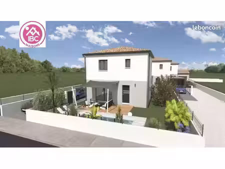 projet de construction d'une maison 80 m² avec terrain de 270m2 à saint-martin-de-crau (13