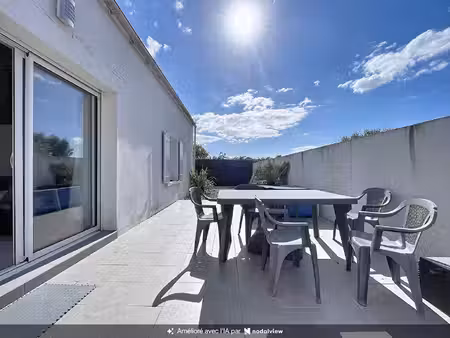 angliers ? maison 3 pièces avec terrasse  jardin et stationnements