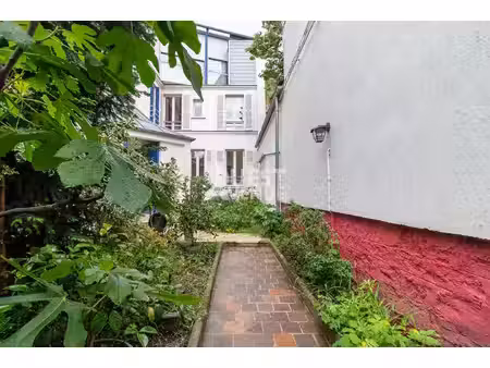 paris 14e - pernety - alésia - maison avec jardin au calme