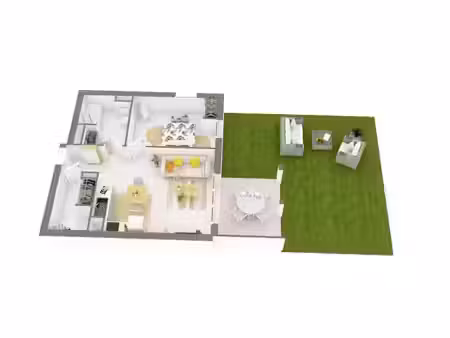 location appartement 2 pièces 46 m² à saint-paul-lès-dax (40990)  654 €