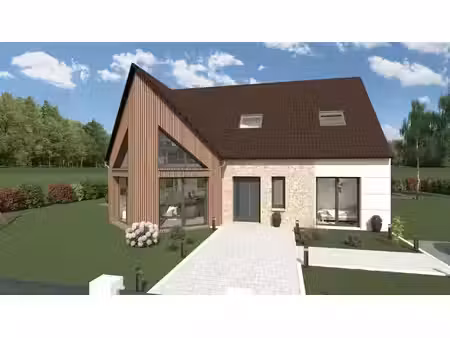 vente maison neuve 4 pièces 110.01 m² à loeuilly (80160)  462 500 €