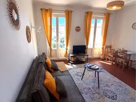 location meublé appartement 2 pièces  vieil antibes