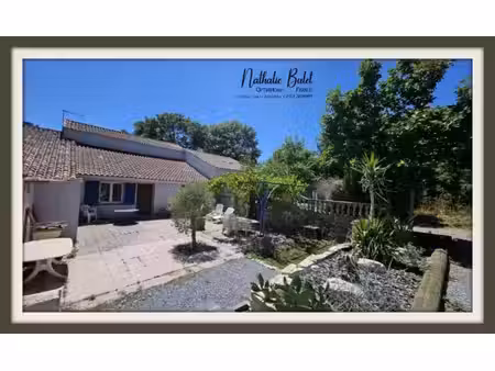 à 10 minutes de saint-chinian – maison de caractère de 200 m² avec terrain de 2 400 m²  te