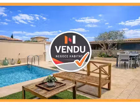 villa t4 plain pied - 86m2 - piscine - garage - terrain 335m