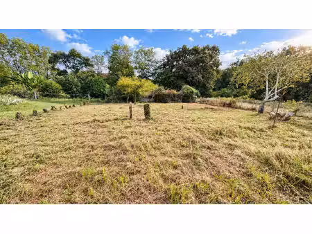 terrain à bâtir de 898 m² sur biaudos à viabiliser