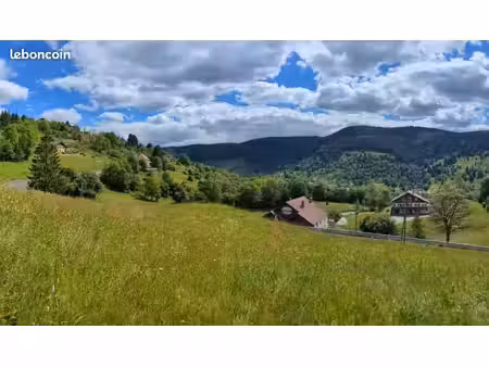 rare terrain constructible la bresse – 800 m d’altitude