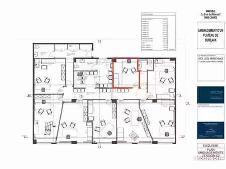 bureau 13 m²