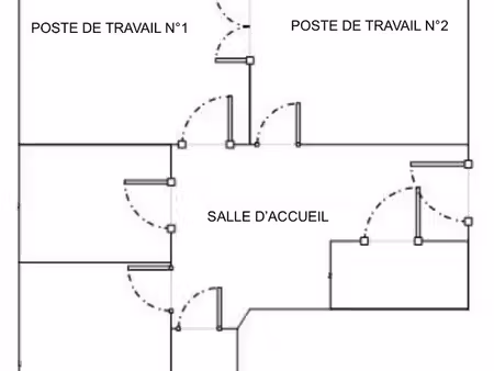 bureaux 43 m² paris