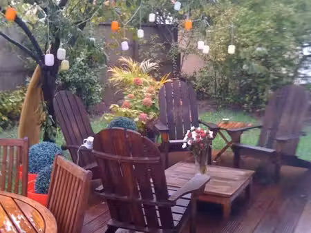 loue maison 140m2 4ch jardin caudéran