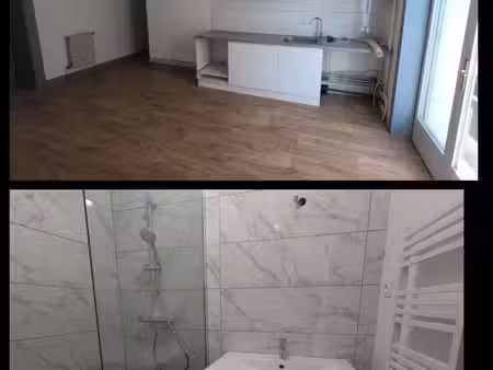 roche la molière - appartement t3 centre ville