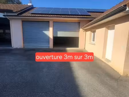 hangar pour camping-car sécurisé (21 m²) – idéal hivernage véhicule ou garde-meuble
