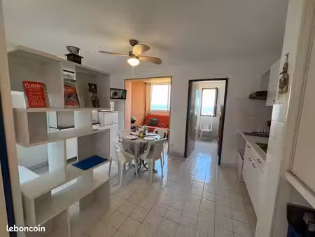 appartement meublé 35m2  2 chambres  loggia  parking privé
