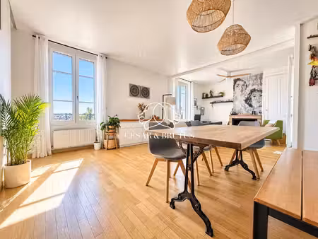 appartement t5 de 105 m² – lyon 3  sans souci – duplex en d