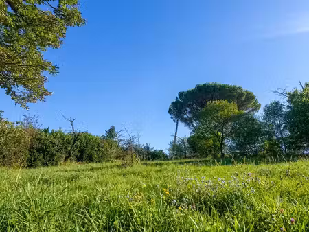 terrain avec vue degagee  au calme  proche de lyon & st etie