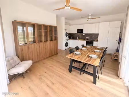 magnifique t4 meublé – prestations haut de gamme – jardin privatif – parking
