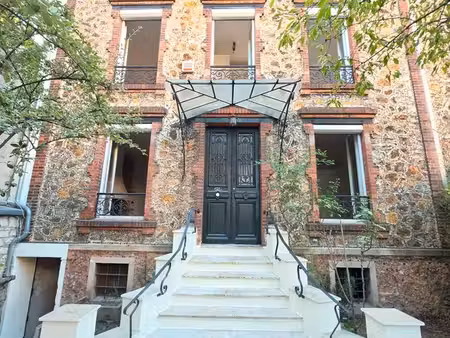 maison meulière centre-ville  5 min rer e  au calme  170 m2 env
