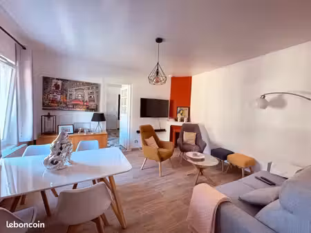appartement 55 m2 rénové  2 chambres  sans charges