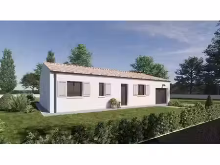 vente maison neuve 3 pièces 84 m² à les gonds (17100)  198 000 €