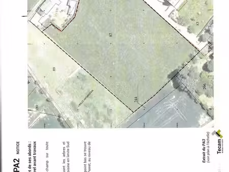 terrain constructible