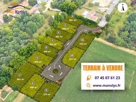 terrain viabilisé bourg st georges du bois