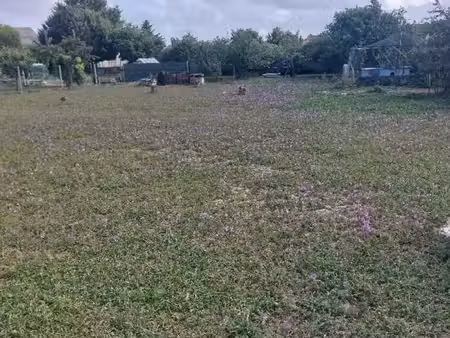 terrain 1 200 m² aulnay