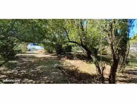beau terrain arboré constructible de 497m²