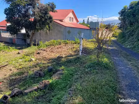 particulier terrain à vendre 364m2 au tampon 13e km chemin isautier impasse