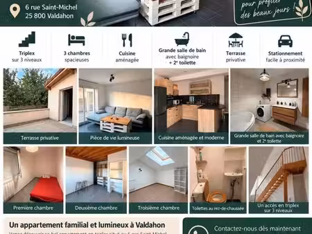 appartement en triplex