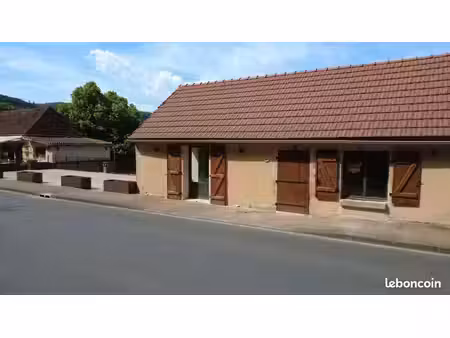 local commercial entièrement rénové – terrasse 100 m² – les eyzies-de-tayac