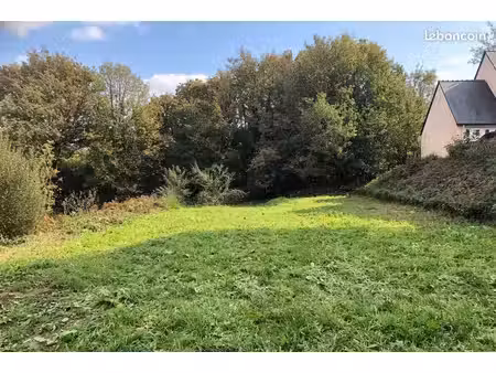 terrain constructible 750m² - plogastel-saint-germain (15min quimper)