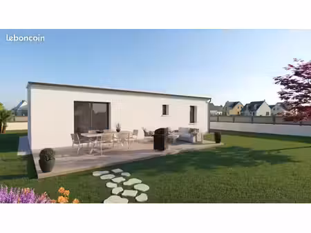 projet de construction d'une maison 70 m² avec terrain à briec (29)