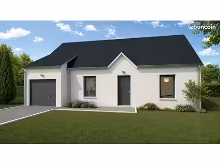 projet de construction d'une maison 80 m² avec terrain à amilly (28)