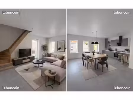 duplex 2 chambres 58 m2 à thil 01120