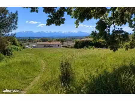 terrain vue pyrénées
