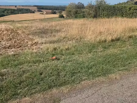 vend terrain à bâtir