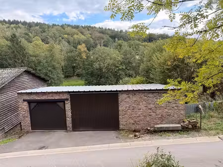 manhay (deux-rys) : terrain à bâtir avec 2 garages