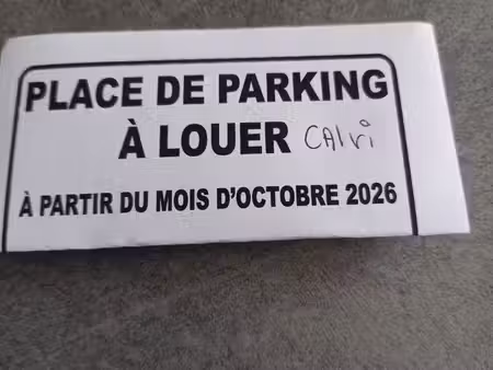 a louer place de parking