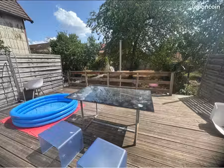 appartement avec terrasse et jardin