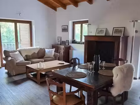 chalet 111 m2 2 appartements indépendants tende jardin
