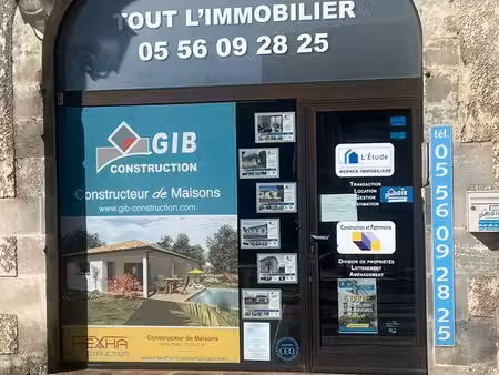 à louer – local professionnel 58 m² – saint-laurent-médoc – centre – agrandissement possib