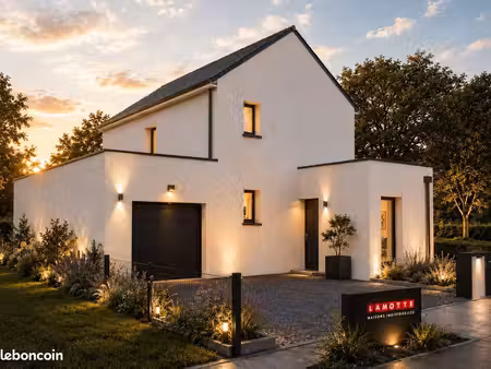 projet de construction d'une maison 133 m² avec terrain à domloup (35)