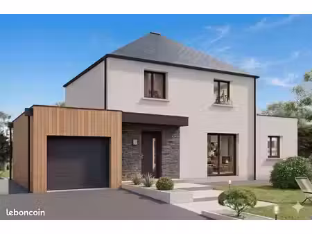 projet de construction d'une maison 108 m² avec terrain à domloup (35)