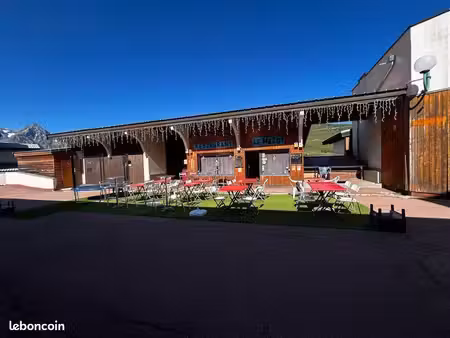 fonds de commerce restaurant – les deux alpes village 1800 – faible loyer