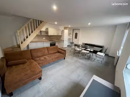 appartement meublé 3 chambres 80 m²