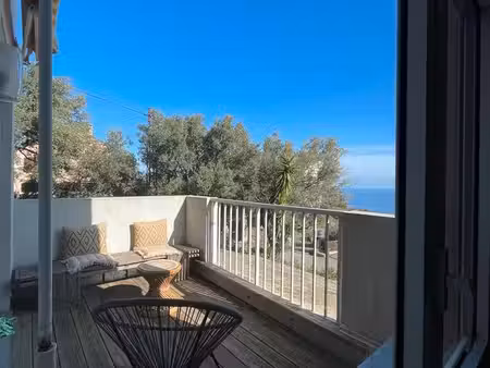 studio meublé vue mer